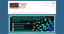 Desktop Screenshot of discotecasophy.com